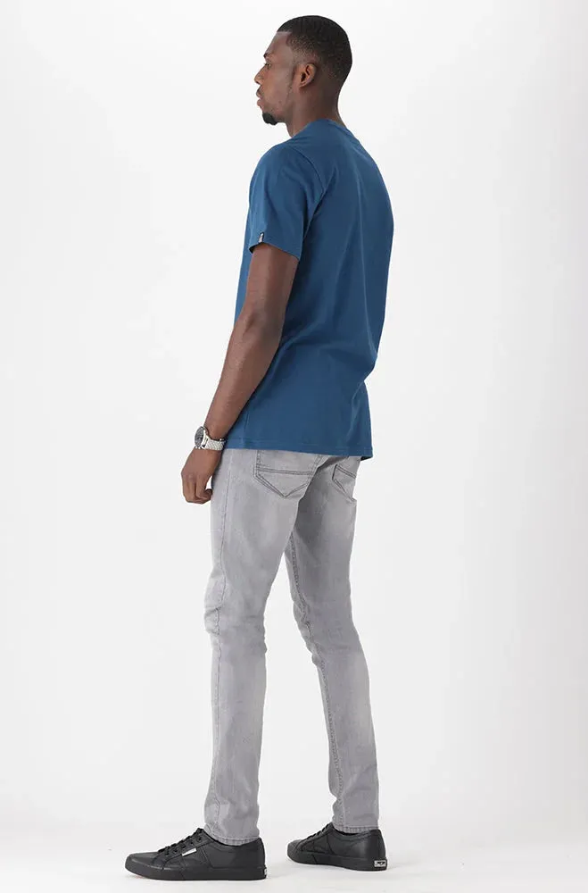 Gage Tee _ 150440 _ Blue sold by Dunns product image thumbnail 5