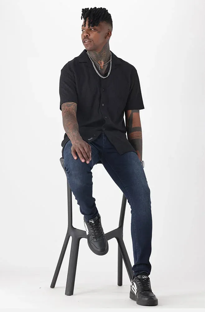 Abington Shirt _ 151222 _ Black sold by Dunns product image thumbnail 4