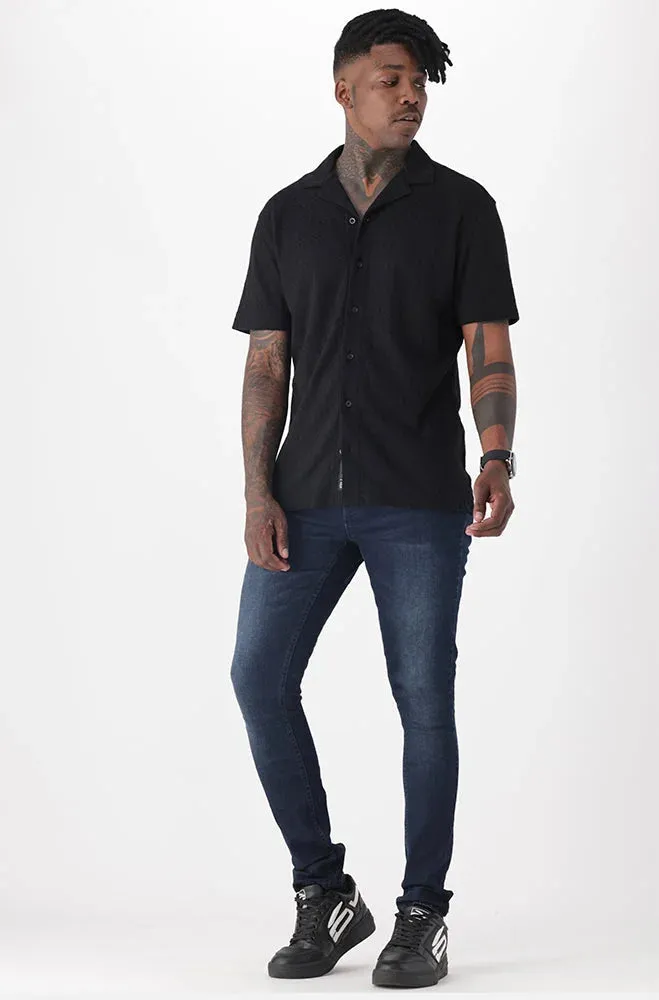 Abington Shirt _ 151222 _ Black sold by Dunns product image thumbnail 5