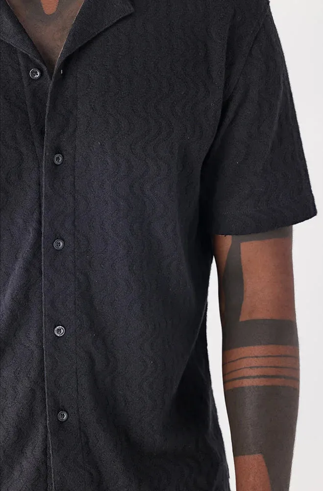 Abington Shirt _ 151222 _ Black sold by Dunns product image thumbnail 3