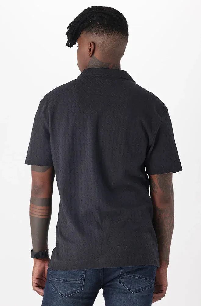 Abington Shirt _ 151222 _ Black sold by Dunns product image thumbnail 2