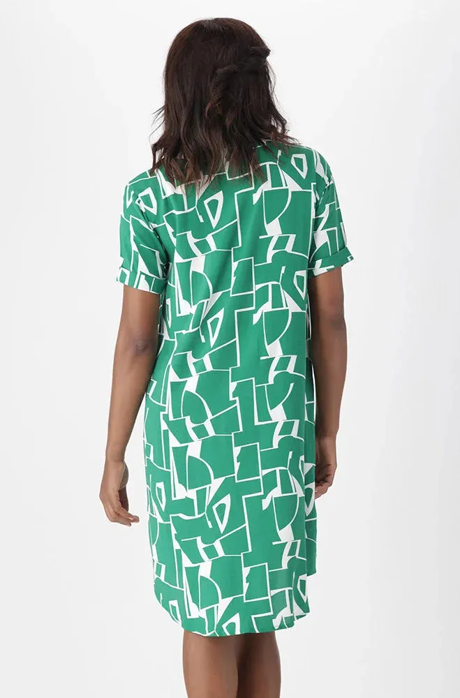 Carla Portofino Dress _ 151329 _ Green sold by Dunns product image thumbnail 3