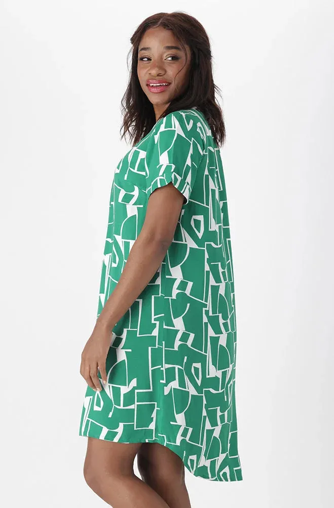 Carla Portofino Dress _ 151329 _ Green sold by Dunns product image thumbnail 2
