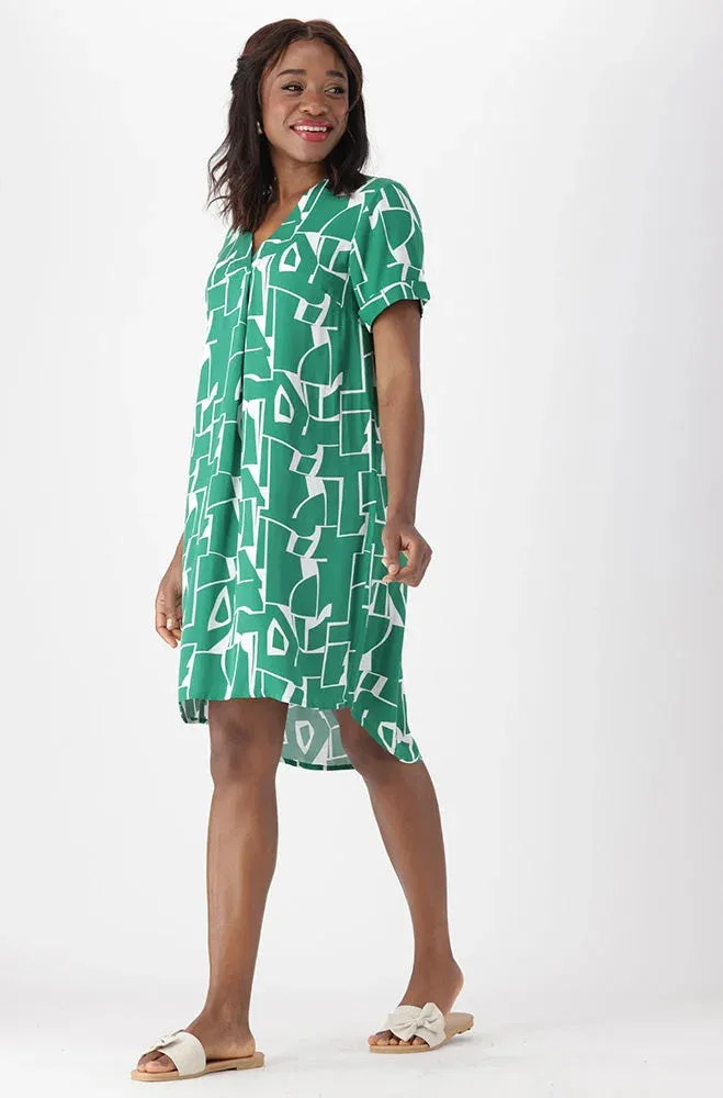 Carla Portofino Dress _ 151329 _ Green sold by Dunns product image thumbnail 4