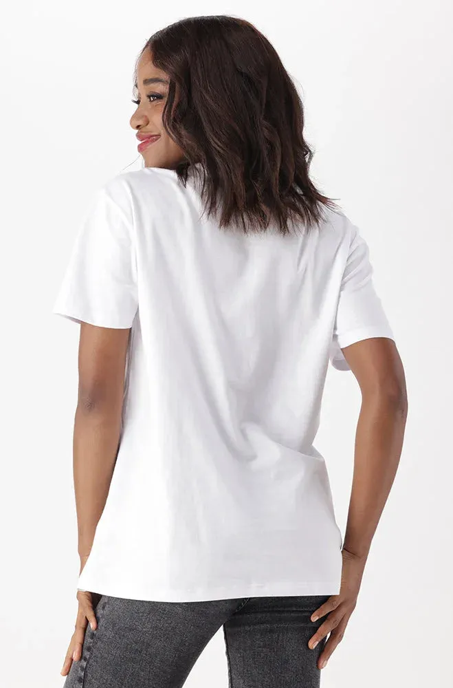 Jade Graphic Print Boyfriend Tee _ 154104 _ White sold by Dunns product image thumbnail 3