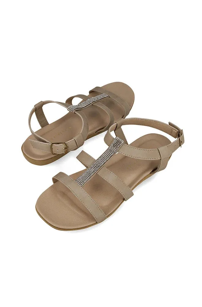 Michelle Sandal _ 150375 _ Nude sold by Dunns product image thumbnail 3