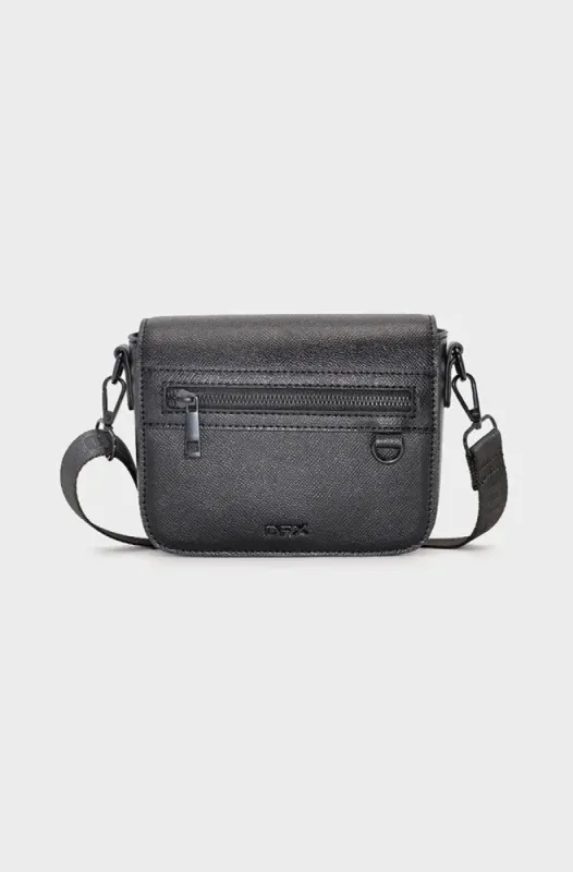 Josh Pu Slingbag _ 150171 _ Black sold by Dunns