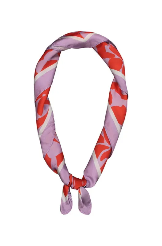 Larisa Printed Satin Scarf _ 150969 _ Multi sold by Dunns