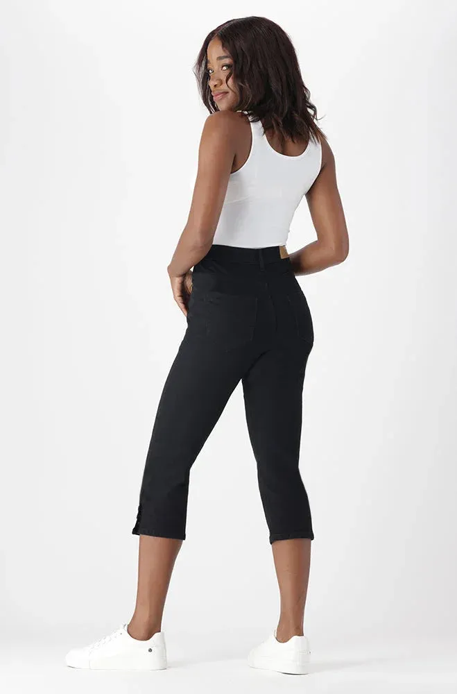 Sienna Denim Capri _ 152496 _ Black Wash sold by Dunns product image thumbnail 5