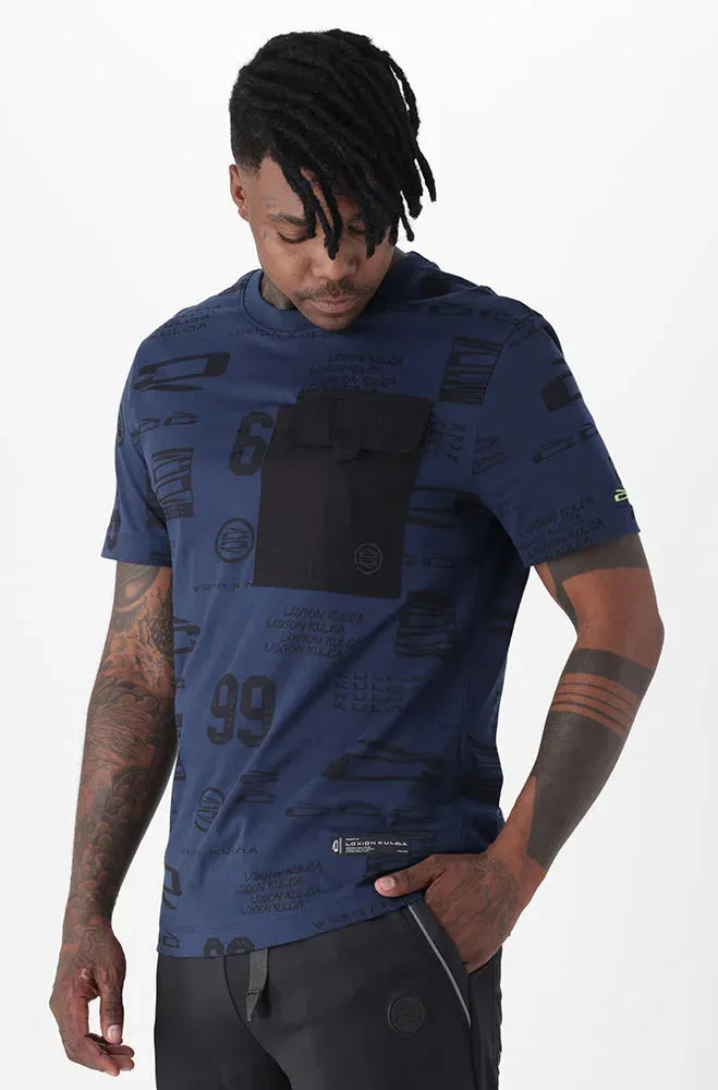 Loxion Kulca Branded Tee _ 149656 _ Petrol sold by Dunns product image thumbnail 2