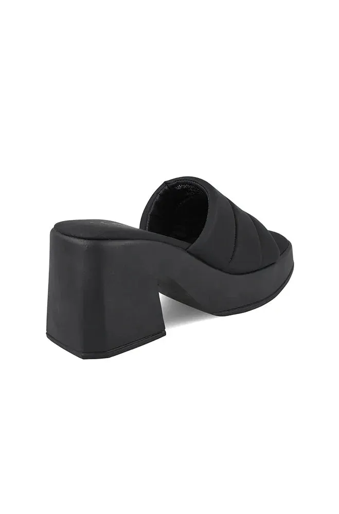 Rossini Platform Mule _ 149772 _ Black sold by Dunns product image thumbnail 3