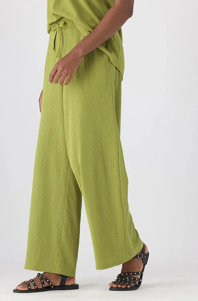 Shannon Wide Leg Pants _ 151187 _ Green sold by Dunns product image thumbnail 2