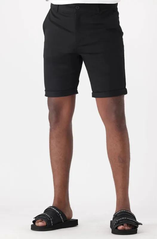 Placid Chino Short _ 149239 _ Black sold by Dunns