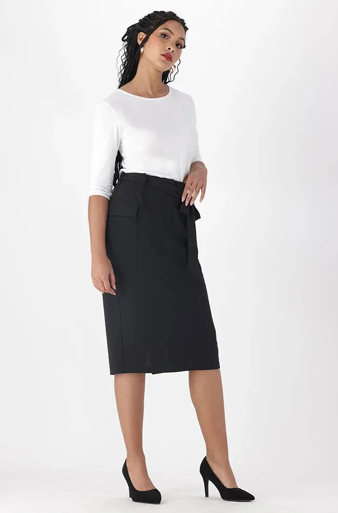 Dakotah Utility Skirt _ 149808 _ Black sold by Dunns product image thumbnail 5