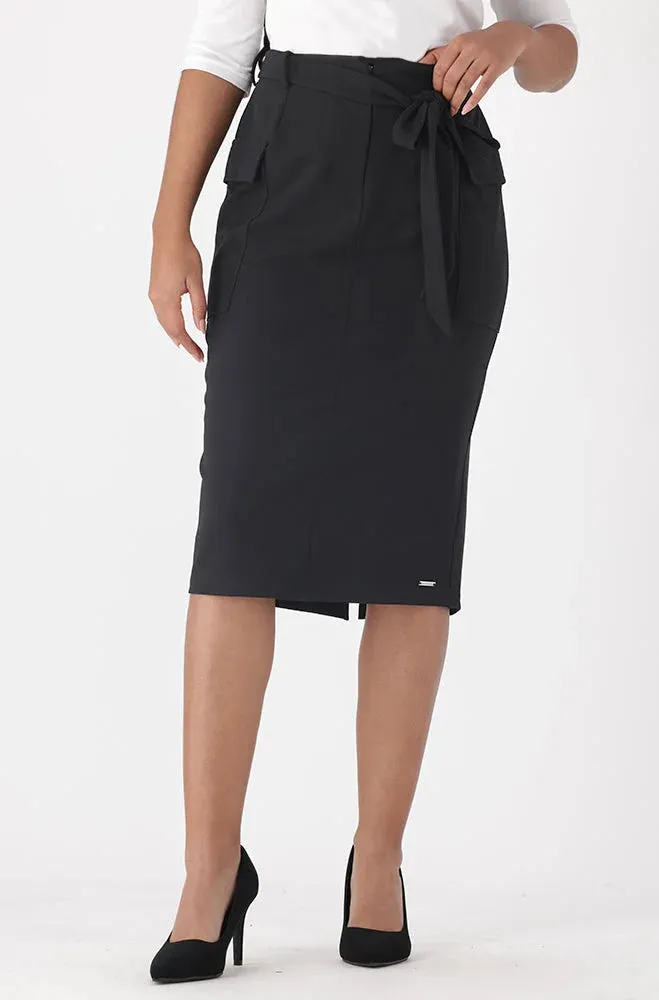 Dakotah Utility Skirt _ 149808 _ Black sold by Dunns