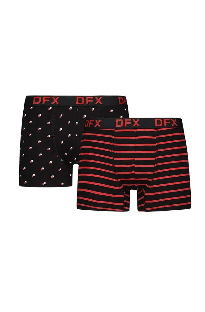 Manny Knit Trunks - 2 Pack _ 146703 _ Black sold by Dunns