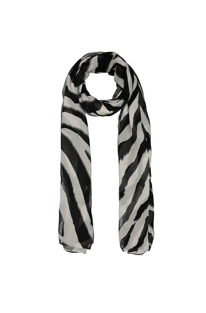 Helen Zebra Print Scarf _ 149233 _ Multi sold by Dunns