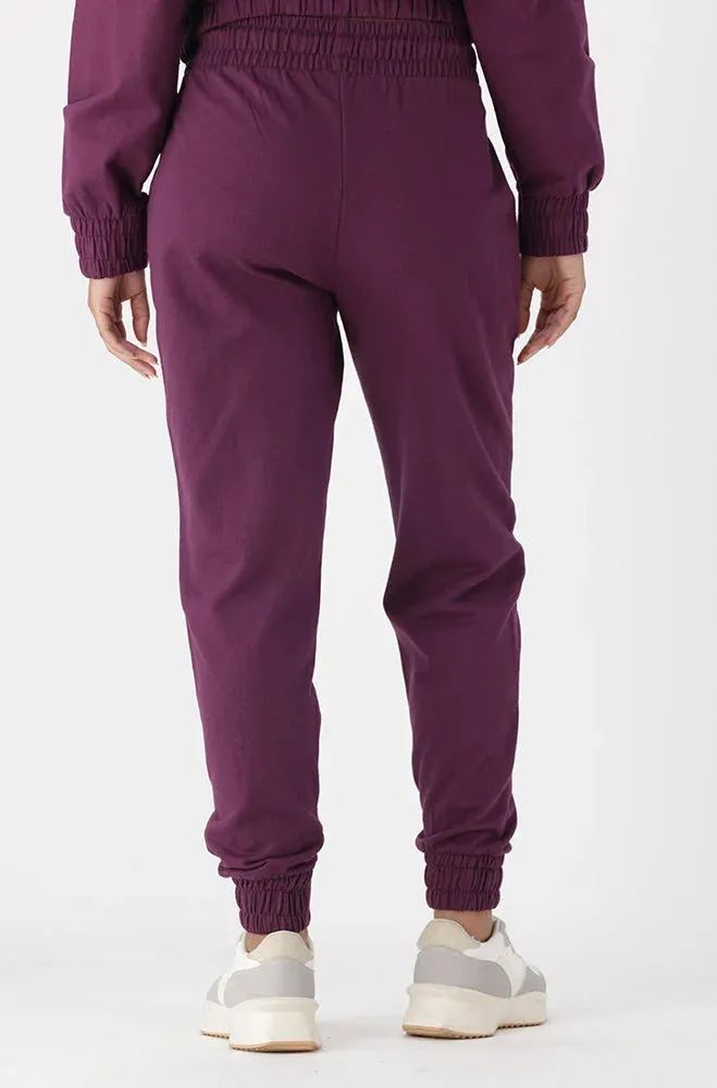 Elissa Fleece Jogger _ 145515 _ Purple sold by Dunns product image thumbnail 3