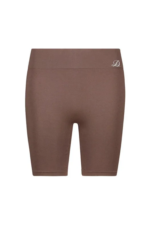 Clarion Seamfree Cycle Shorts _ 147619 _ Dark Mocha sold by Dunns