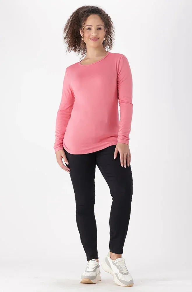 Cleo Crew Neck Tee _ 149121 _ Pink sold by Dunns product image thumbnail 4