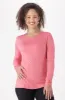 Cleo Crew Neck Tee _ 149121 _ Pink sold by Dunns