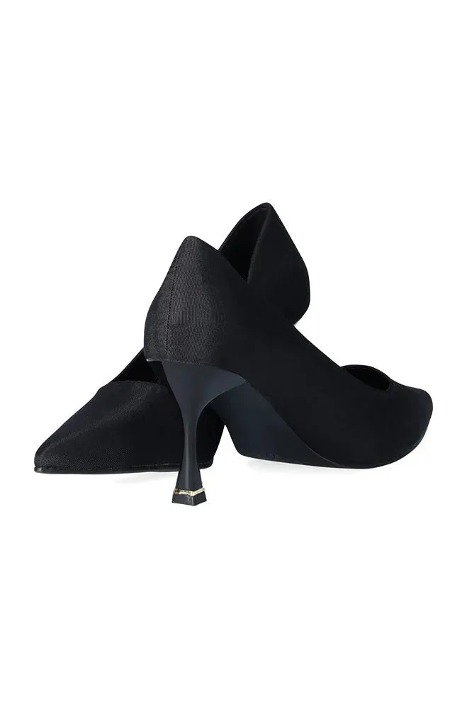 Angel Kitten Heel Court Shoe _ 149225 _ Black sold by Dunns product image thumbnail 2