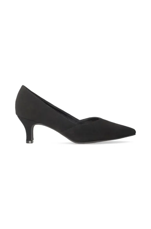 Mella Court Shoe _ 147496 _ Black sold by Dunns