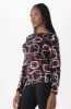 Cleo Printed Top _ 148074 _ Multi sold by Dunns