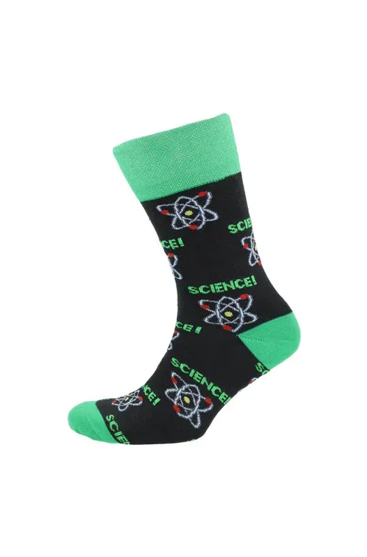 Science Single Socks _ 146638 _ Black sold by Dunns
