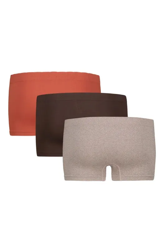 May Seamfree Boyleg - 3 Pack _ 140629 _ Burgundy sold by Dunns product image thumbnail 2