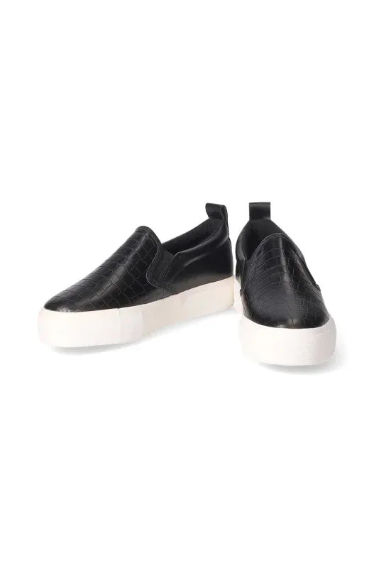 Jemima Gusset Slip On _ 149357 _ Black sold by Dunns product image thumbnail 3