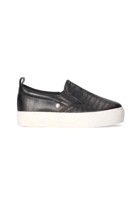 Jemima Gusset Slip On _ 149357 _ Black sold by Dunns