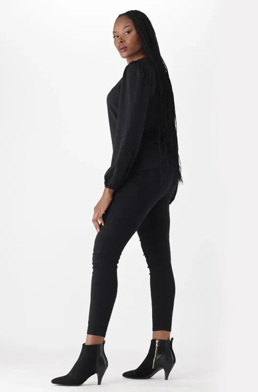 Jessie Keyhole Top _ 148742 _ Black sold by Dunns product image thumbnail 5