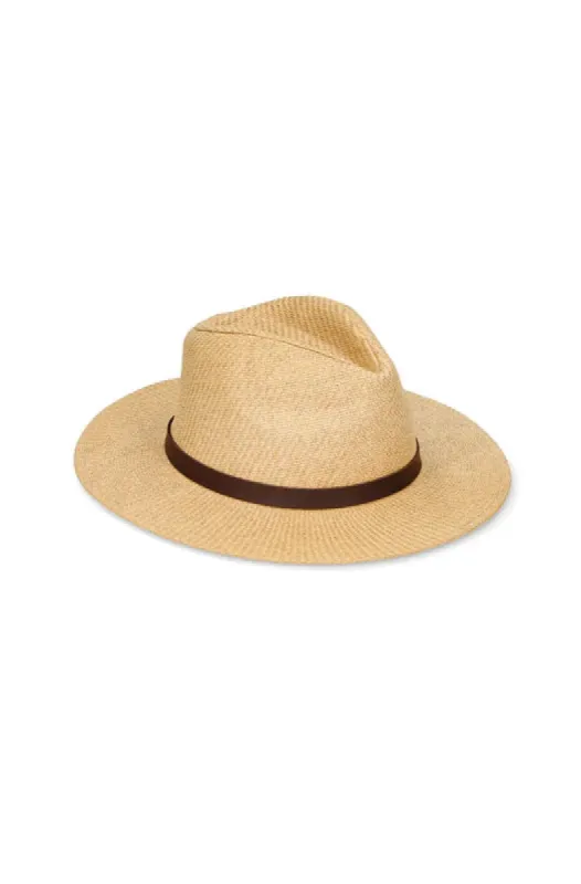 Tatum Fedora Hat _ 144336 _ Stone sold by Dunns