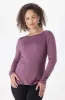 Cleo Crew Neck Tee _ 149082 _ Purple sold by Dunns