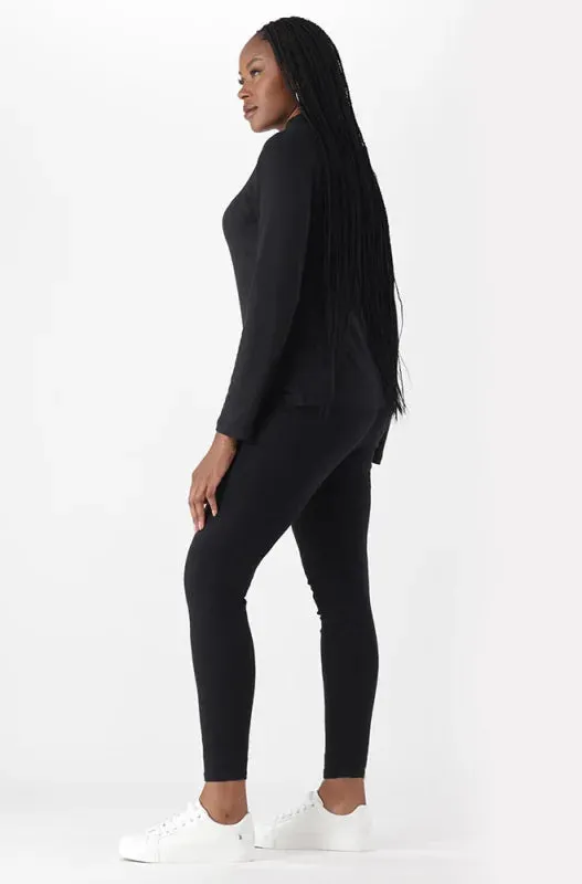 Tia Turtle Neck Top _ 148695 _ Black sold by Dunns product image thumbnail 5