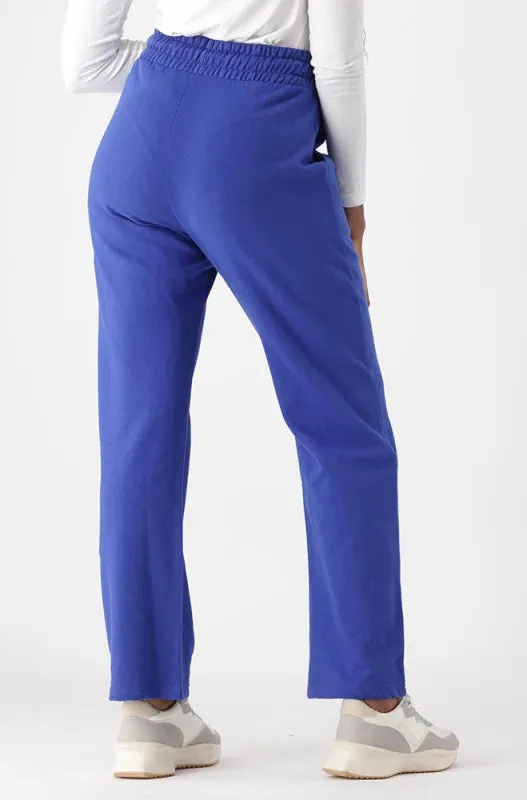 Lucy Fleece Straight Leg Pants _ 145478 _ Cobalt sold by Dunns product image thumbnail 3