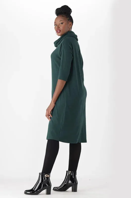 Talia Colw Neck Shift Dress _ 148632 _ Fatigue sold by Dunns product image thumbnail 5