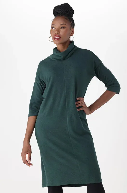Talia Colw Neck Shift Dress _ 148632 _ Fatigue sold by Dunns