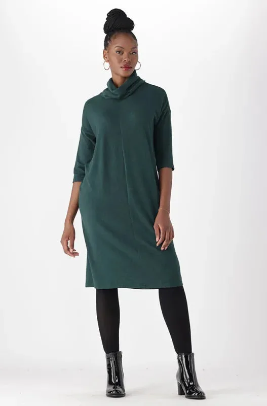 Talia Colw Neck Shift Dress _ 148632 _ Fatigue sold by Dunns product image thumbnail 4