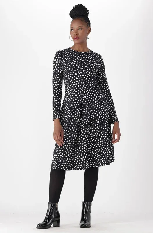 Stefani Fit And Flare Dress _ 148639 _ Black sold by Dunns product image thumbnail 4