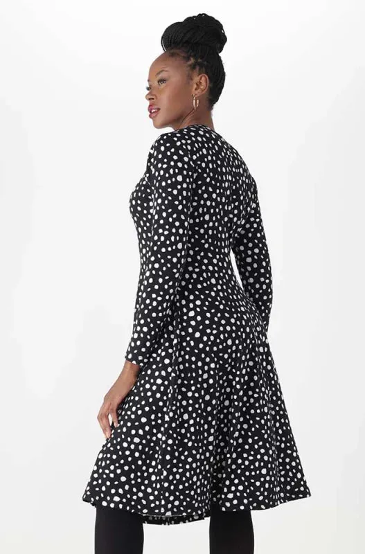 Stefani Fit And Flare Dress _ 148639 _ Black sold by Dunns product image thumbnail 2