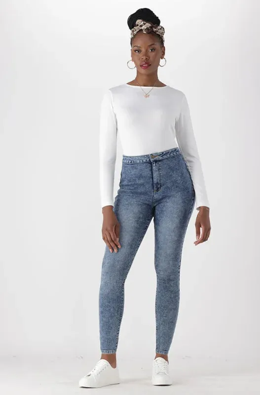 JESSIE HIGH RISE SKINNY TUBE sold by Dunns product image thumbnail 4