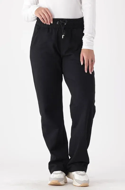 Lucy Fleece Straight Leg Pants _ 145472 _ Black sold by Dunns