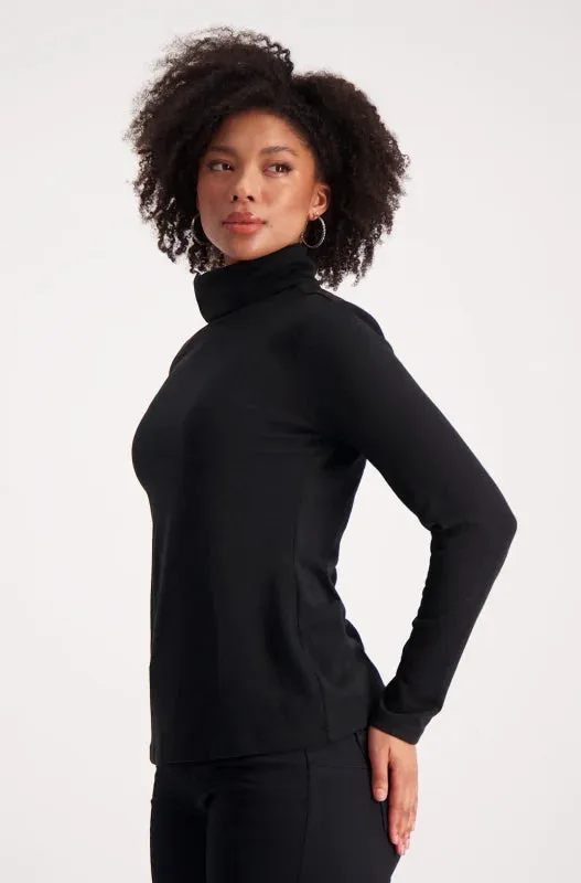 Rehanna Poloneck Top _ 138166 _ Black sold by Dunns product image thumbnail 2