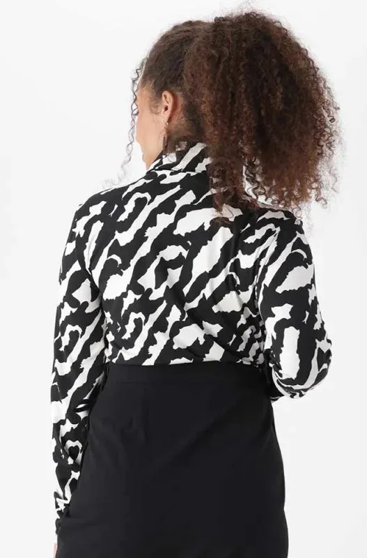 Rehanna Poloneck Top _ 148073 _ Black sold by Dunns product image thumbnail 3