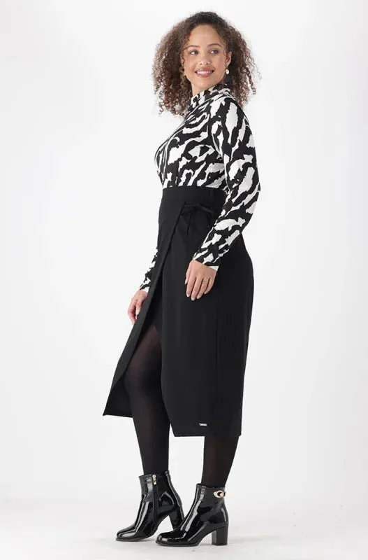 Rehanna Poloneck Top _ 148073 _ Black sold by Dunns product image thumbnail 5