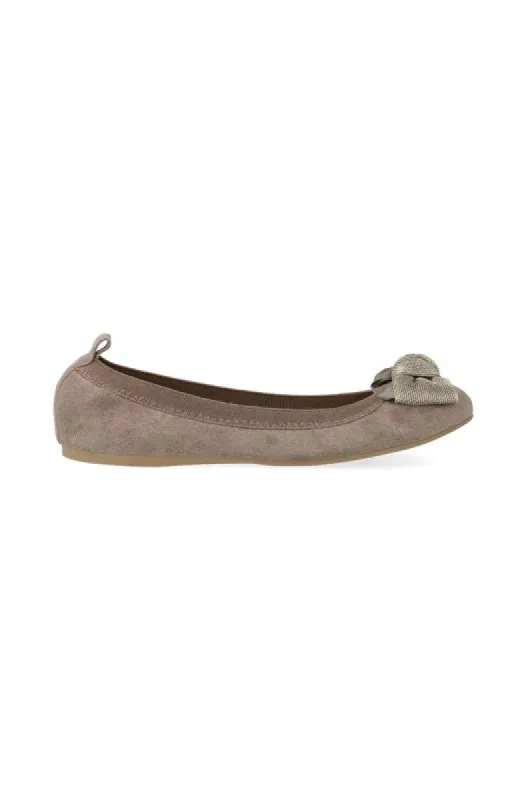 Alder Elasticated Pump _ 145429 _ Taupe sold by Dunns