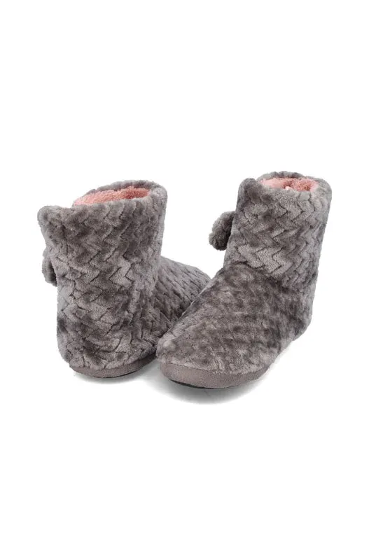 Margie Slipper _ 147381 _ Charcoal sold by Dunns product image thumbnail 2