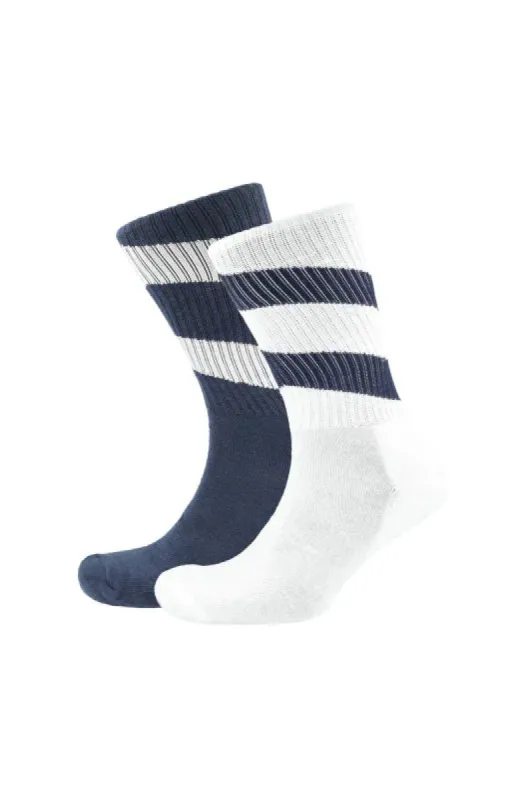 Garry Sport Socks - 2 Pack _ 146610 _ Navy sold by Dunns
